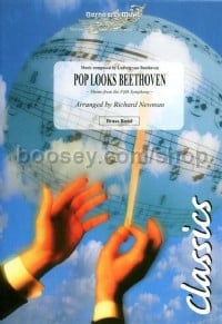 Pop Looks Beethoven (Brass Band Score & Parts)