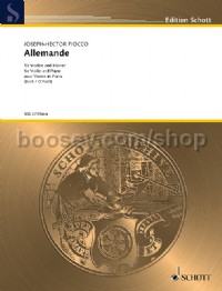 Allemande - Violin & Piano (Schott Archive Edition)