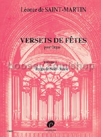 Versets de fêtes Vol. 1 (Organ)