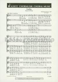 Psallite (choral score)