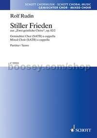 Stiller Frieden op. 82/2 (choral score)