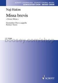 Missa brevis (choral score)