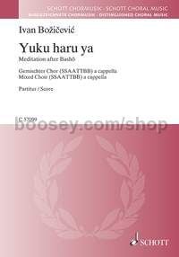 Yuku haru ya (Spring passes) - SSAATTBB a cappella