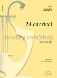 24 Capricci Per Violino (Poltronieri)