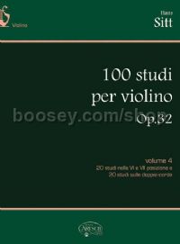 100 Studi Op.32, per Violino - Volume 4