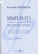 Sonata in C# - alto saxophone & piano