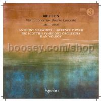Violin Concerto/Double Concerto for Violin & Viola (Hyperion Audio CD)
