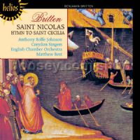 Saint Nicolas Op. 42 & Hymn to St Cecilia Op. 27 (Hyperion Helios Audio CD)