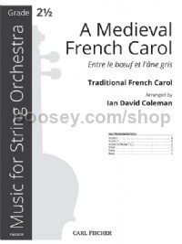 A Medieval French Carol (String Orchestra Score)