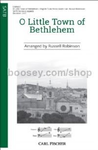 O Little Town of Bethlehem (SATB)