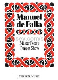 El Retablo de Maesa Pedro (Master Peter's Puppet Show) (Miniature Score)