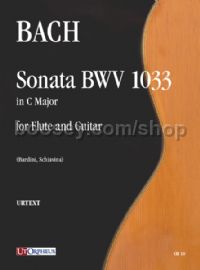 Sonata BWV 1033 for Flute & Guitar (score & parts)
