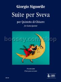 Suite per Sveva for Guitar Quintet (score & parts)