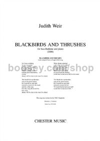 Blackbirds and Thrushes (Bass-Baritone)