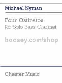 Four Ostinatos for solo bass clarinet