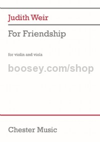 For Friendship (Violin & Viola)