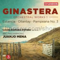 Orchestral Works 1: Estancia, Ollantay, Pampeana No. 3 (Chandos Audio CD)