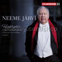 Neeme Jarvi Highlights: Highlights From 30 Years (Chandos (Chandos Audio CD 2-disc set)