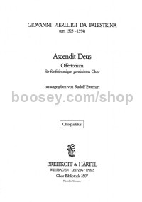 Ascendit Deus - Offertorium (choral score)