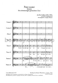 Pater Noster (choral score)