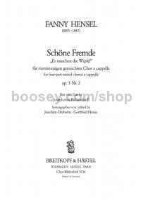 Schöne Fremde Op. 3/2 (choral score)