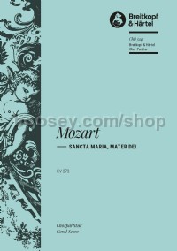Sancta Maria, mater Dei K. 273 (choral score)