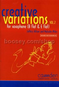 Creative Variations for Saxophone vol.2 (Book & CD) 
