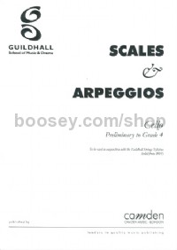Guildhall Cello Scales & Arpeggios, Preliminary - Grade 4