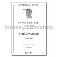 Sphärenmusik for Soprano, Violin and Organ