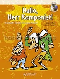 Hallo, Herr Komponist! - Violin (Book & CD)