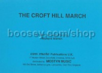 The Croft Hill March (Brass Band Score Only)