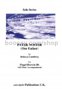 Pater Noster (Our Father), Flugelhorn with Piano Accompaniment