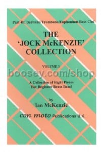 Jock McKenzie Collection Volume 1, brass band, part 4b, bass clef Baritone/