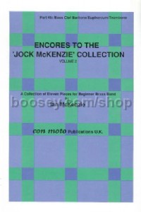 Encores to Jock McKenzie Collection Volume 2, brass band, part 4b, bass cle