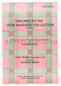 Encores to Jock McKenzie Collection Volume 1, wind band, part 2b, Eb Alto