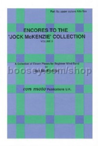 Encores to Jock McKenzie Collection Volume 2, wind band, part 1b, Eb Sopran