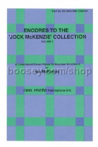 Encores to Jock McKenzie Collection Volume 2, wind band, part 3a, Eb Horn