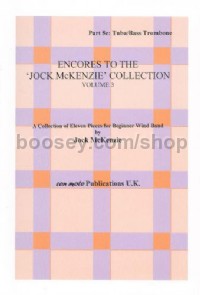 Encores to Jock McKenzie Collection Volume 3, wind band, part 5c, Tuba/Bass