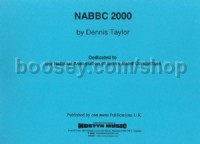 NABBC 2000 March (Brass Band Set)