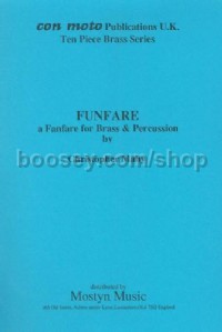 Funfare, a Fanfare for Ten Piece Brass (Brass Band Set)