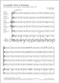 The annunciation (Choral Score)