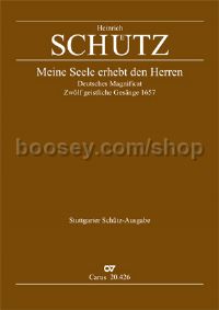 Schütz: Magnificat- Ehre sei dem Vater (SATB)