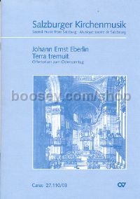 Terra tremuit (Vocal Score)