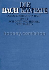 Ach Gott, vom Himmel sieh darein BWV 2 (Full Score)