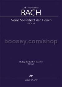 Meine Seel erhebt den Herren BWV 10 (Full Score)