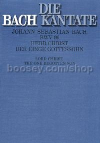 Herr Christ, der einge Gottessohn BWV 96 (Score)