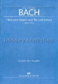 Herz und Mund und Tat und Leben BWV 147a (Full Score)