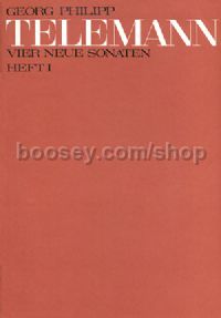 Vier neue Sonaten Heft 1: Sonaten I und II (Score & Parts)