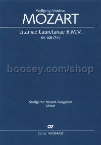 Litaniae Lauretanae B.M.V in B (Vocal Score)