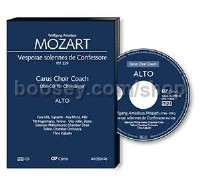 Vesperae solennes de Confessore - KV 339 (Carus Choir Coach Practice Aids CD Alto)